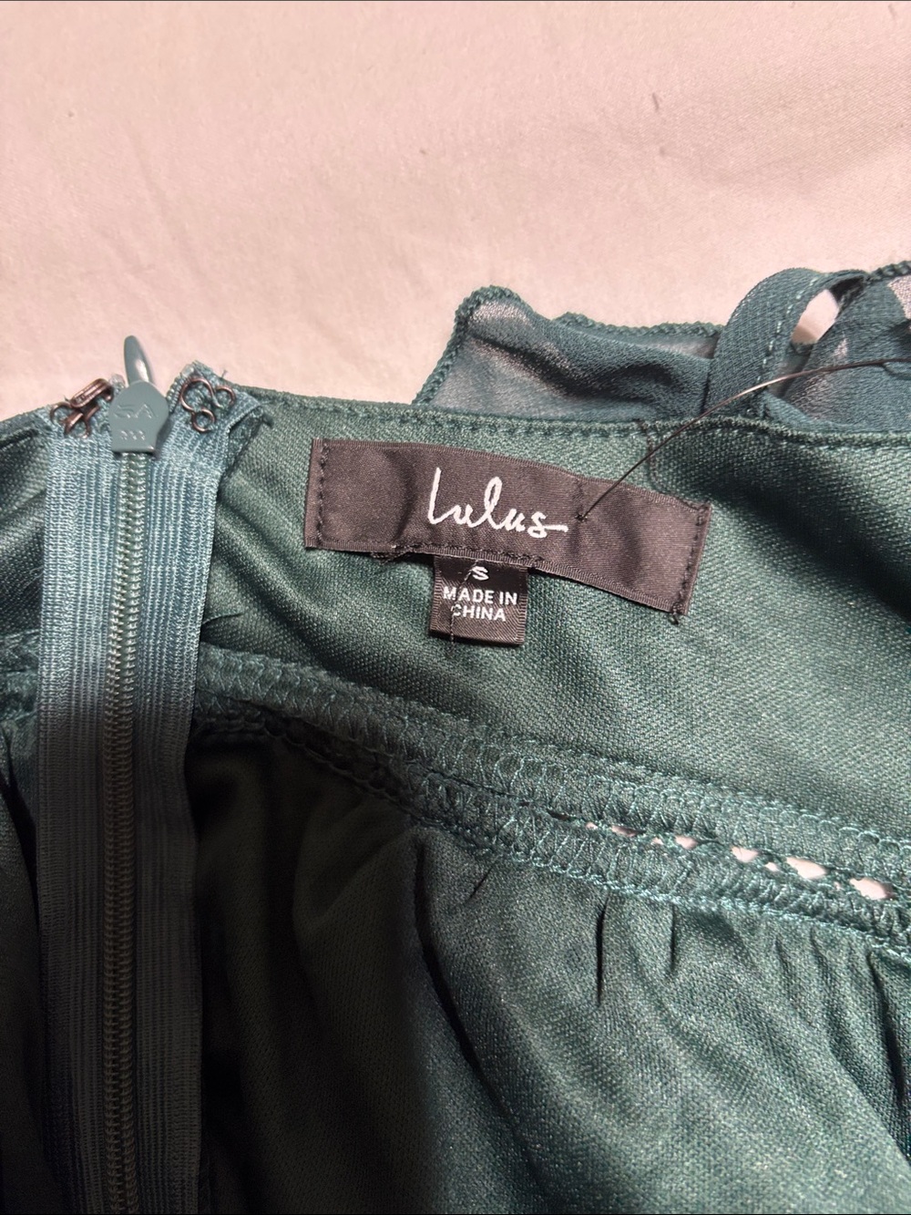 Lulu's Emerald Green Midi Dress